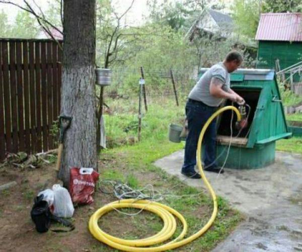 обслуживание колодца на даче под ключ